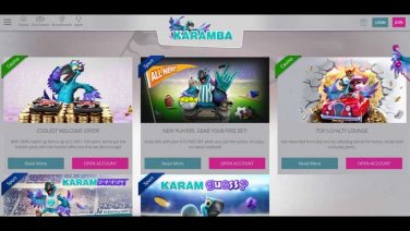 Karamba Casino screenshot (4)