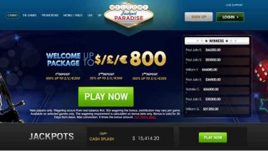 Jackpot Paradise Casino screenshot (1)