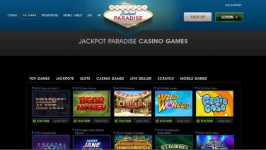 Jackpot Paradise Casino screenshot (2)