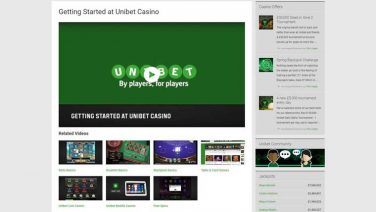 Unibet Casino screenshot (2)