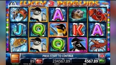 Lucky 3 Penguins Theme