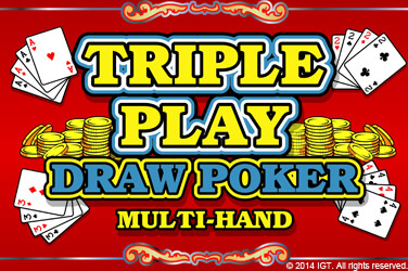 Triple Play Draw Poker IGT