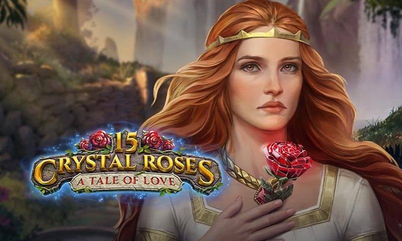 15 Crystal Roses A Tale of Love