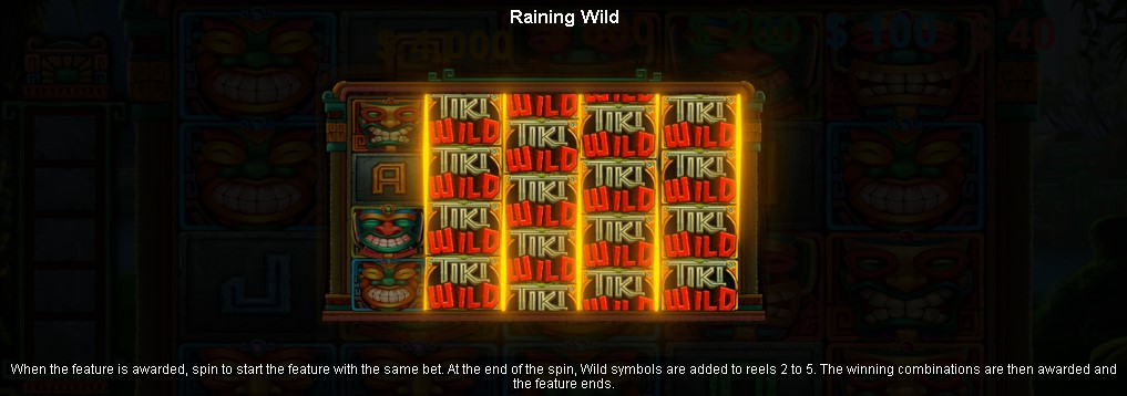 Raining wild Hula Magic