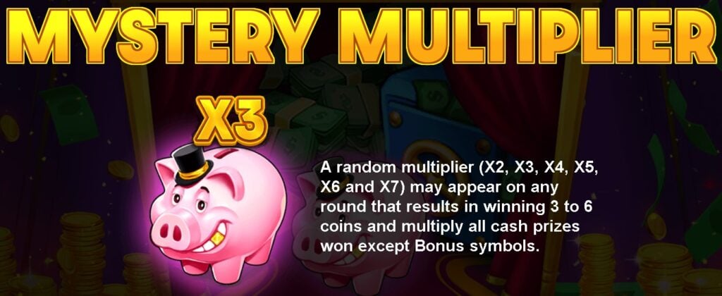 Piggies And The Bank Lucky Tap Multiplier