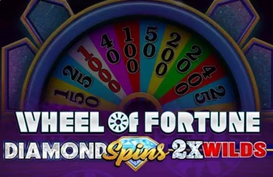 Wheel of Fortune Diamond Spins 2x Wilds