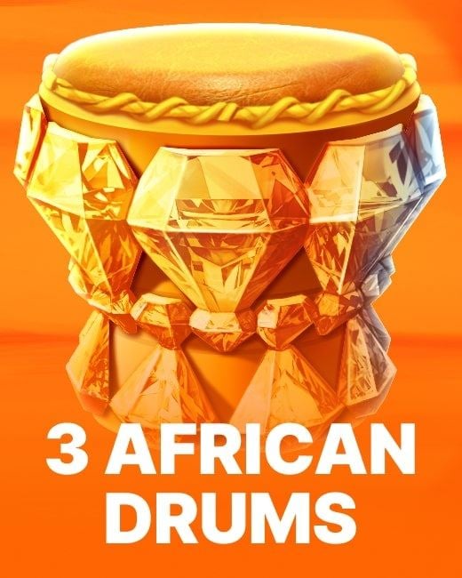 3 African Drums